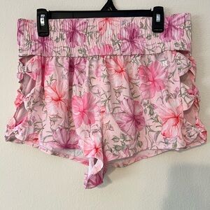 LoveShackFancy Floral Shorts